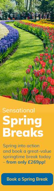 Spring into action and book a great-value springtime break today